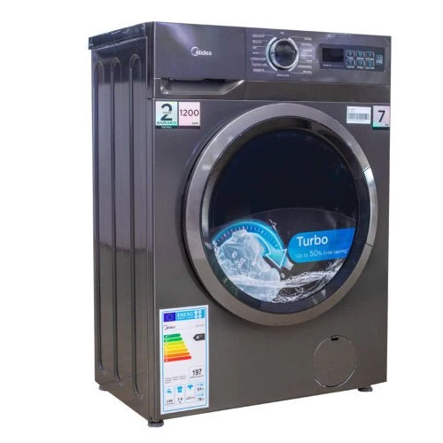 MIDEA MF110W70/T 7KG WASHING MACHINE FRONT LOAD TITANIUM