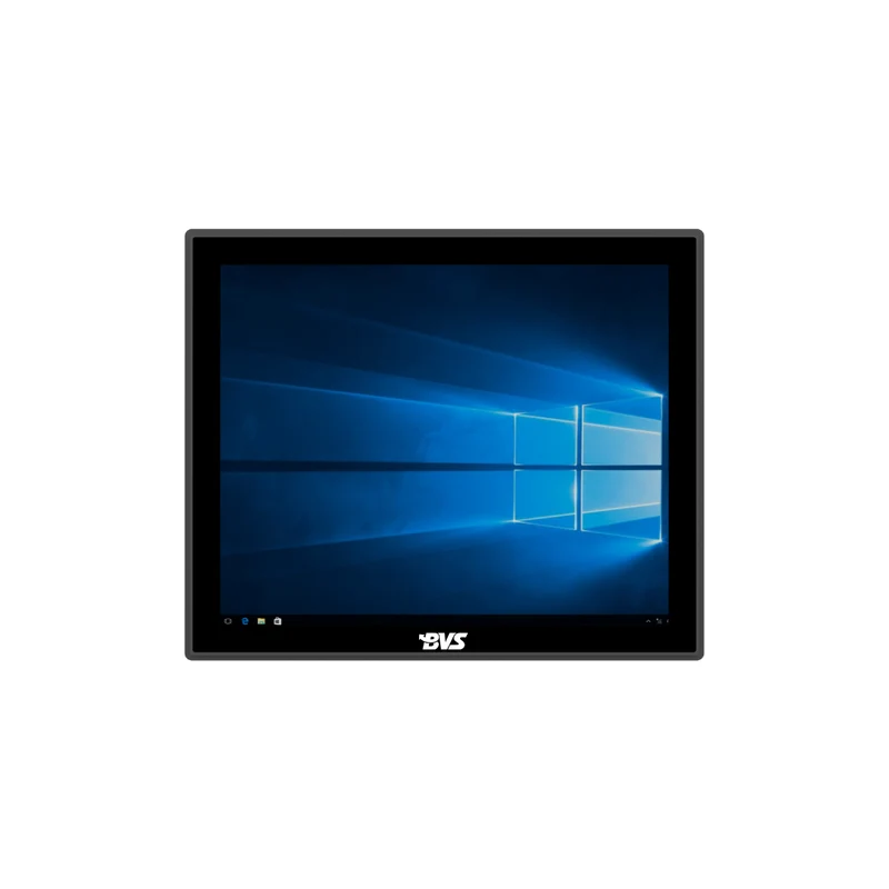 BVS‑QG‑170NL 17 Inch Square‑Format Seamless Flush Embedded Industrial Touch PC, Flat Front HMI Panel, 6th Gen Intel Core i5, Windows Linux