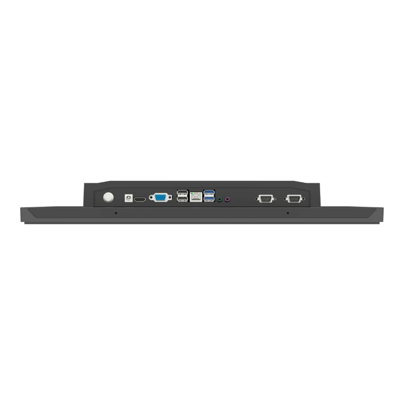 BVS-QG185NL 18.5 inch Flush Mount Panel PC, Intel Core i5, 8GB+128GB, 1366×768 Capacitive Touch, LAN, HD+VGA, 4×USB, Fanless Aluminum Case, Windows 10 for HMI & Machine Control