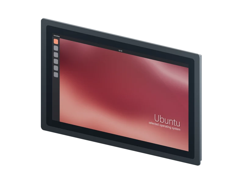 21.5-inch 2nd Gen i3-6100U Panel PC - 8GB RAM, 256GB SSD, Ubuntu