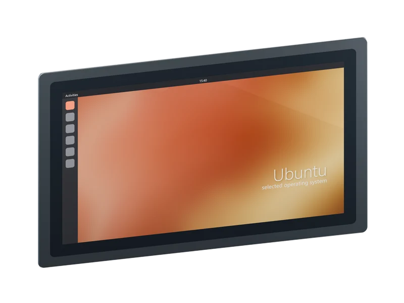 21.5-inch 2nd Gen Panel PC with 512GB SSD - i3-6100U, 4GB RAM, Ubuntu