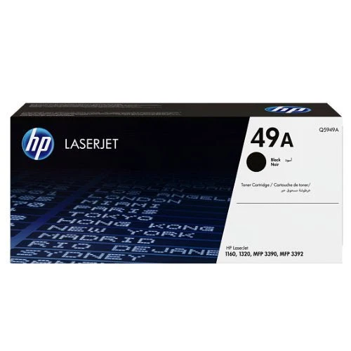 HP 49A Black Original LaserJet Toner Cartridge