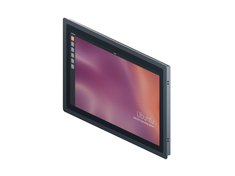 21.5-inch 2nd Gen Panel PC with 512GB SSD - i7-8565U, 4GB RAM, Ubuntu