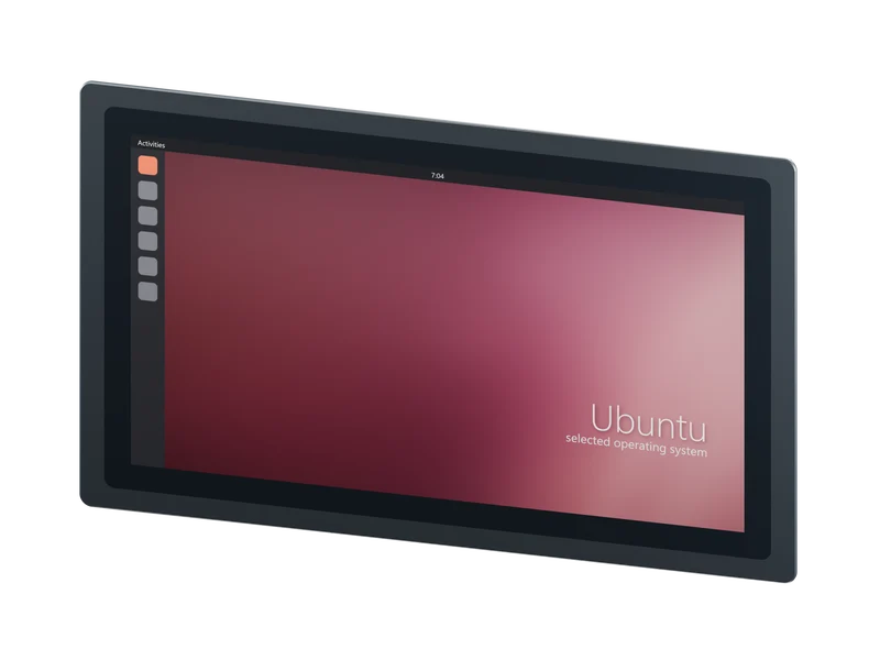21.5-inch 2nd Gen i7-6500U Panel PC - 8GB RAM, 128GB SSD, Ubuntu