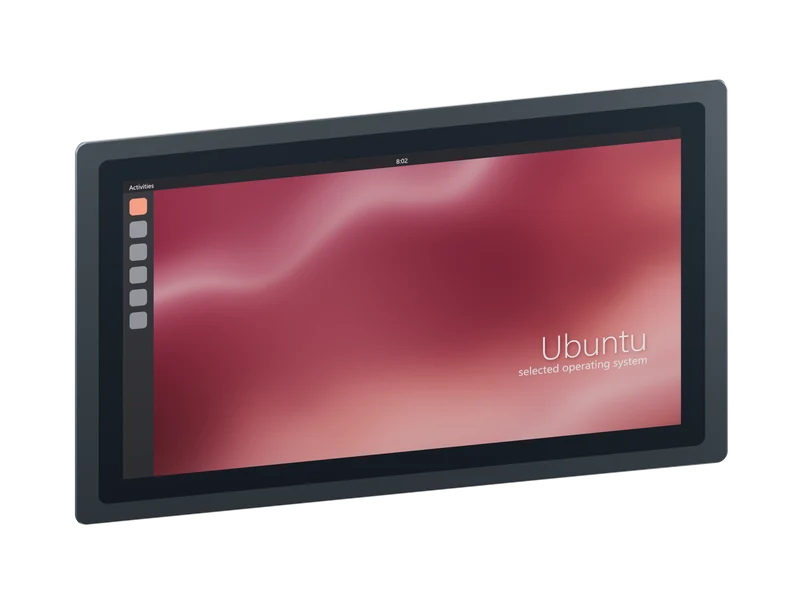 21.5-inch 2nd Gen Panel PC with 512GB SSD - i7-6500U, 4GB RAM, Ubuntu