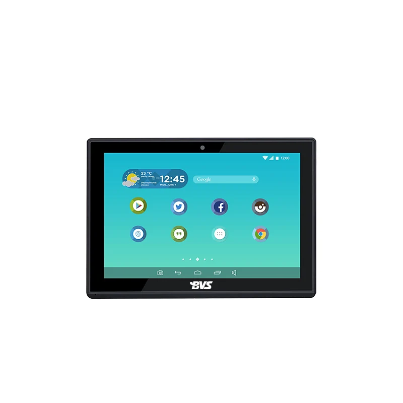BVS-VR101 10.1 inch All In One PC, 10 Point Capacitive , RK3566 2GB+32GB , Embedded Industrial Computer Panel for equipment control system, security management system