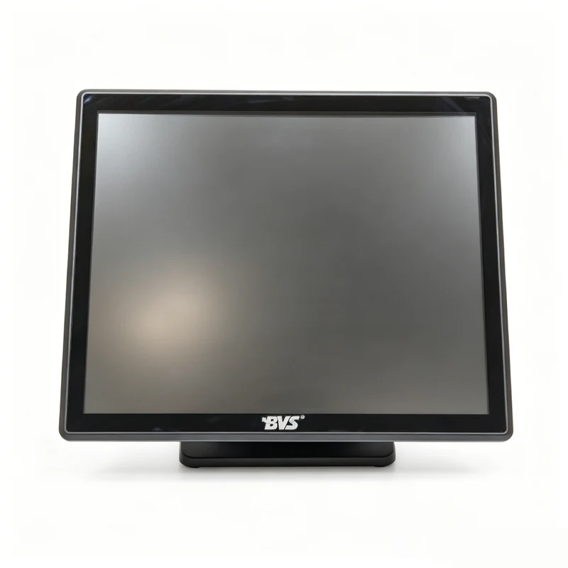 BVS-SW1701 17 Inch Industrial Monitor VGA USB I/O ABS Bezel Aluminum Alloy Stand for Factory Automation Machine Control