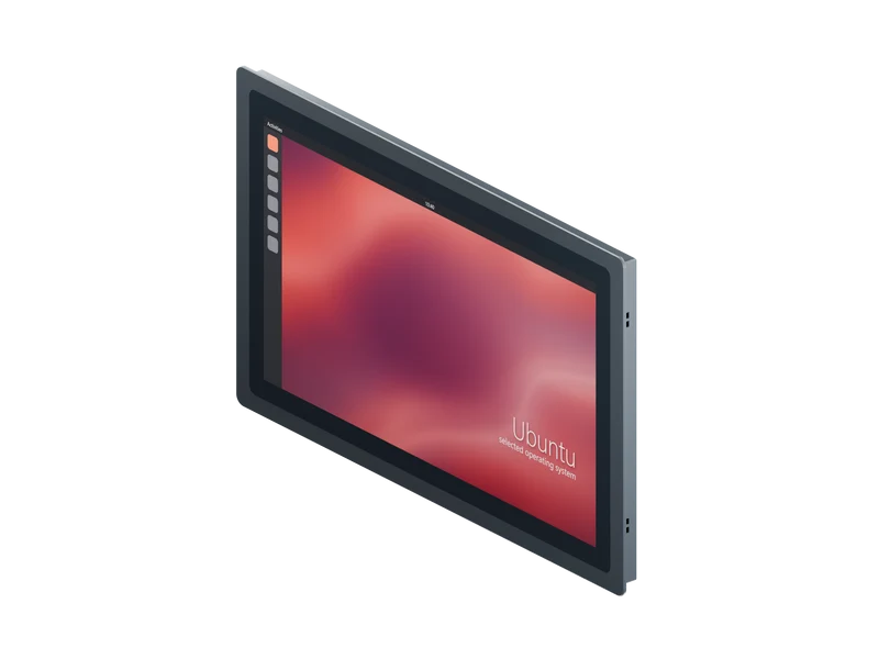 32GB 21.5-inch 2nd Gen Panel PC - i3-6100U, 512GB SSD, Ubuntu