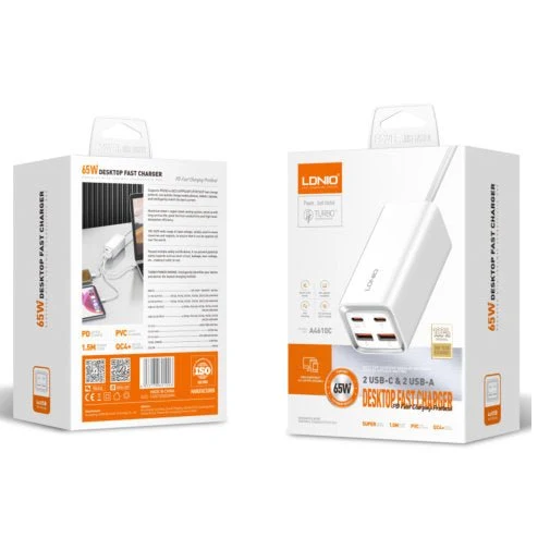LDNIO 65W A4610C DESKTOP FAST CHARGER