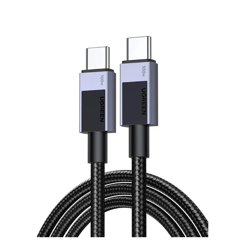45064 UGREEN USB-C to USB-C PD Fast Charging Cable Space Gray 2m