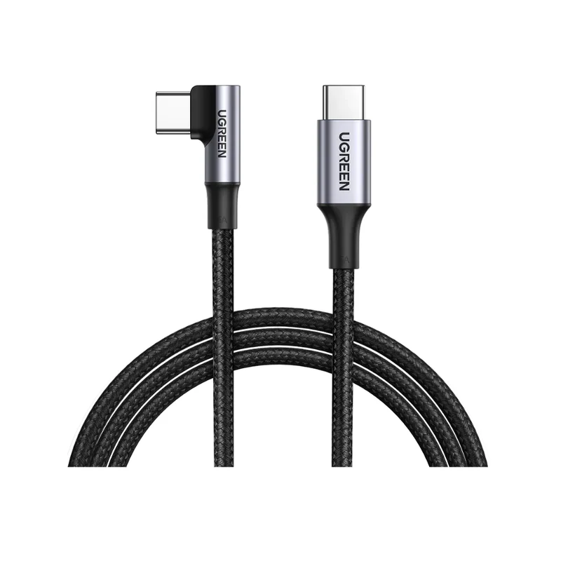 65250 UGREEN USB-C to USB-C PD Fast Charging Braided Cable 5A Max 2m