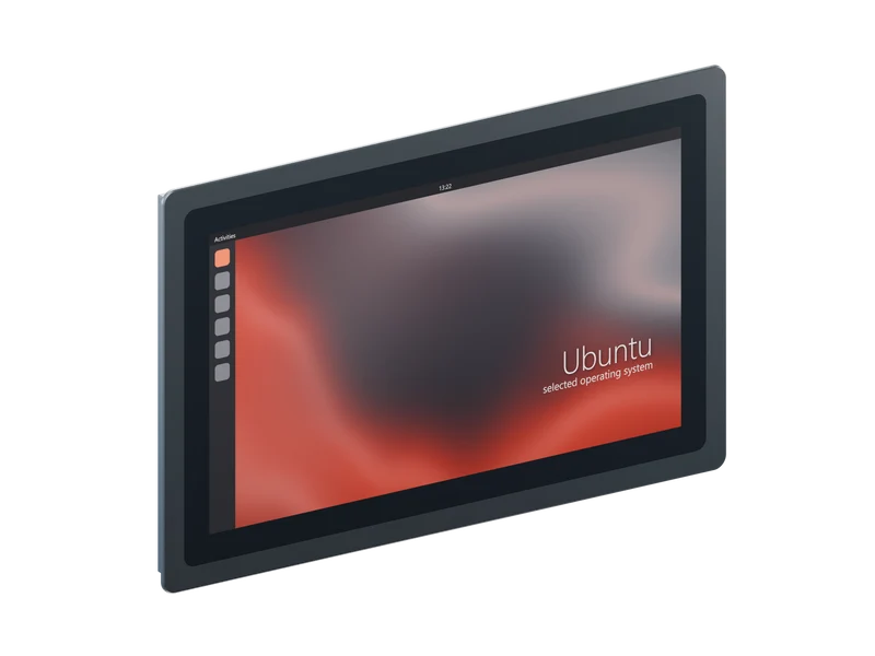 17.3-inch 2nd Gen i3-6100U Panel PC - 4GB RAM, 256GB SSD, Ubuntu