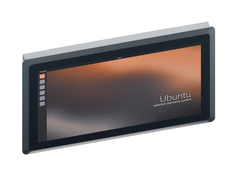 17.3-inch Q-Series Panel PC with 512GB SSD - i7-8565U, 8GB RAM, Ubuntu