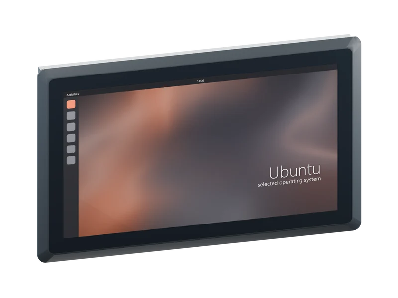 17.3-inch Q-Series Panel PC with 512GB SSD - i7-6500U, 4GB RAM, Ubuntu