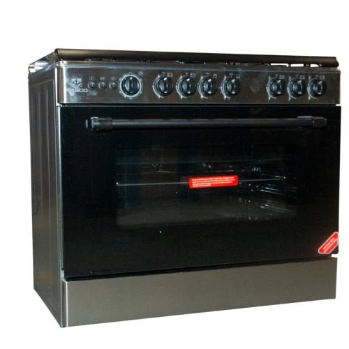 NASCO 90X60 LME90I GAS COOKER STAINLESS STEEL