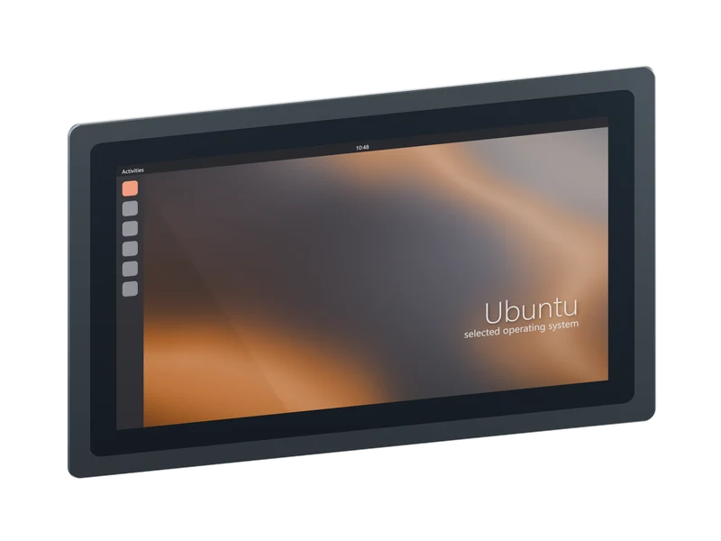 17.3-inch 2nd Gen Panel PC with 512GB SSD - i5-6200U, 4GB RAM, Ubuntu