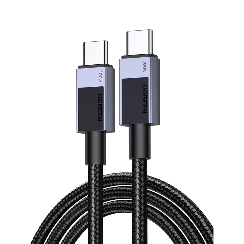 45065 UGREEN USB-C to USB-C PD Fast Charging Cable Space Gray 3m