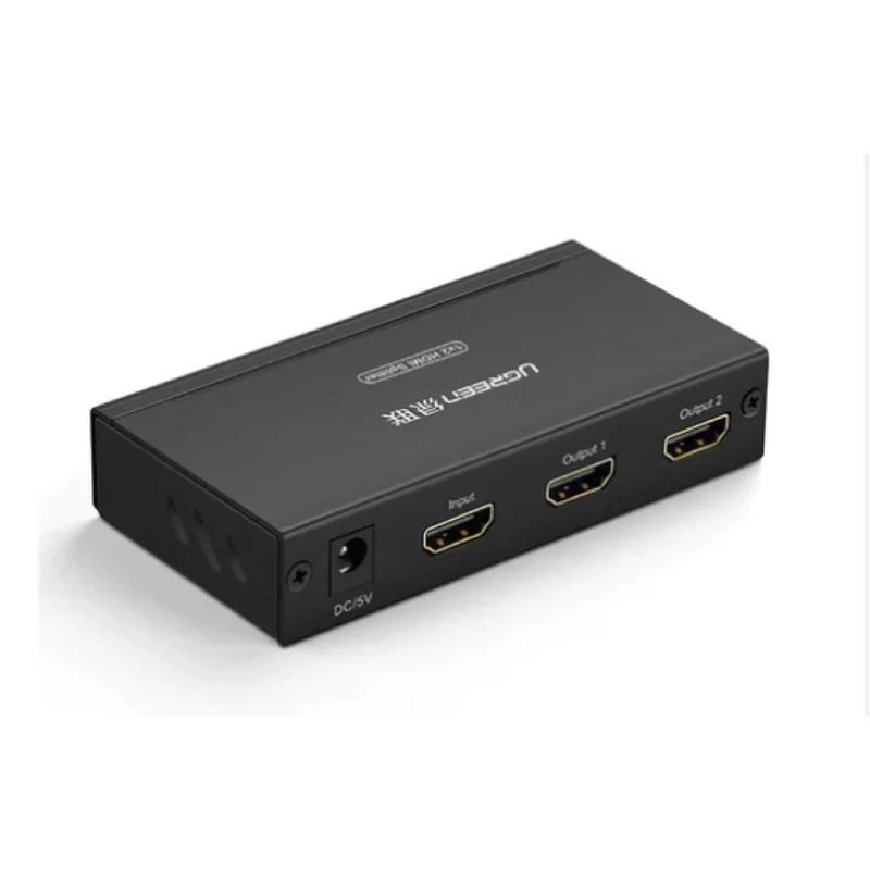 Ugreen UG- 40201UK HDMI Splitter 1 In 2 Out UK