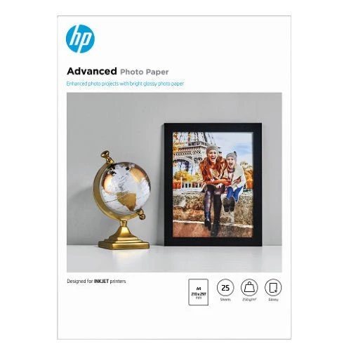 HP ADVANCED PHOTO PAPER A4 25 SHEET Q5456A