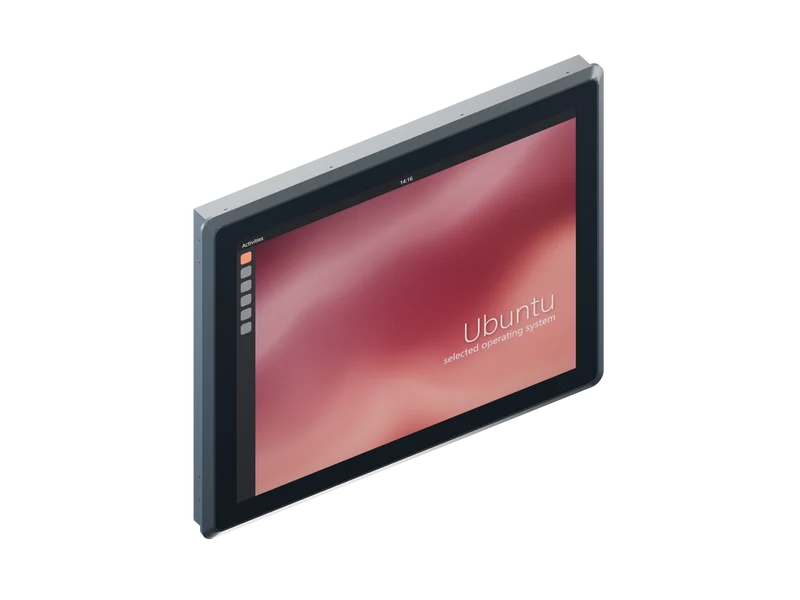 17-inch Q-Series i7-8565U Panel PC - 8GB RAM, 256GB SSD, Ubuntu