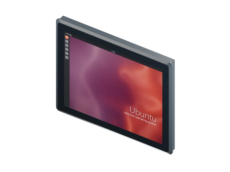16GB 17-inch Q-Series Panel PC - i7-8565U, 256GB SSD, Ubuntu