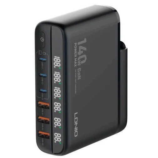 LDNIO A6140C SUPER FAST CHARGER GAN 140W