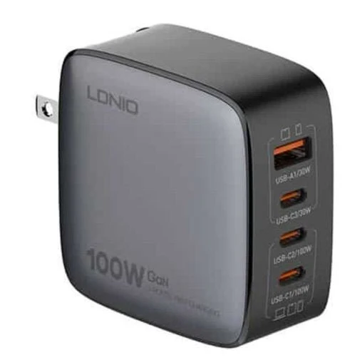 LDNIO Q408 SUPER FAST CHARGER GAN 100W