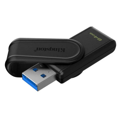 KINGSTON 64GB DATATRAVELER EXODIA S USB FLASH DRIVE