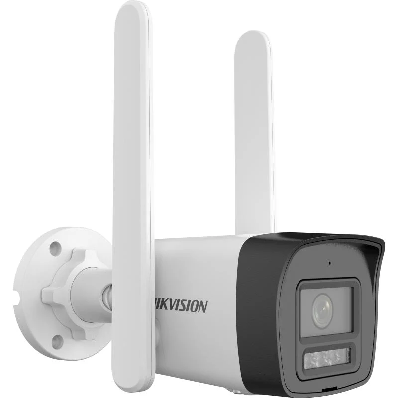 HIKVISION 4MP SMART HYBRID LIGHT 4G FIXED BULLET NETWORK CAMERA DS-2CD1043G2-LIDUF/4G/SL