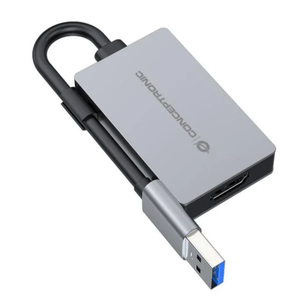 Conceptronic ABBY22G adattatore grafico USB 1920 x 1080 Pixel Grigio