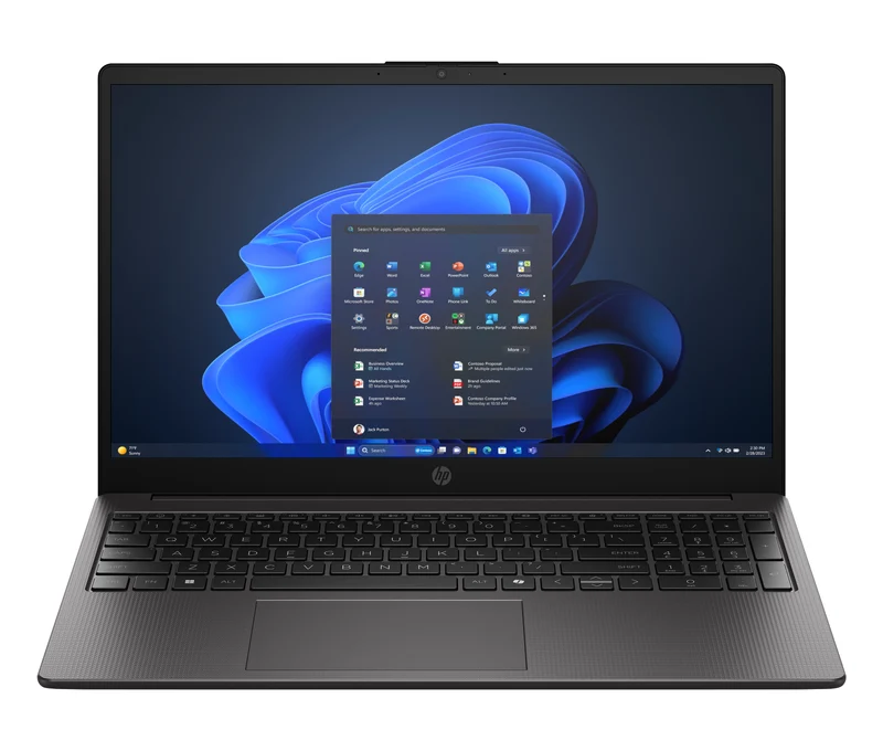 HP 250R G10 Intel Core 3 100U Computer portatile 39,6 cm (15.6") Full HD 8 GB DDR5-SDRAM 512 GB SSD Wi-Fi 6 (802.11ax) FreeDOS Nero