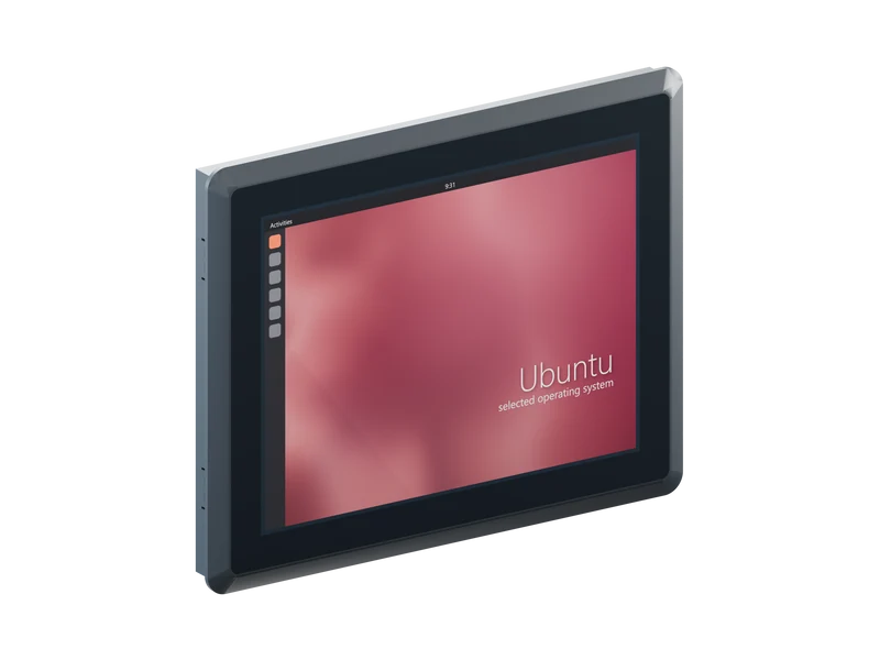 12-inch Q-Series i3-6100U Panel PC - 4GB RAM, 256GB SSD, Ubuntu