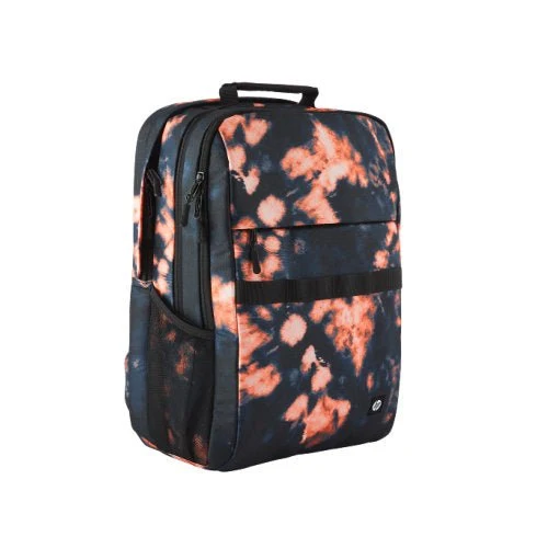 HP CAMPUS XL TIE DYE BACKPACK BLACK-ORANGE