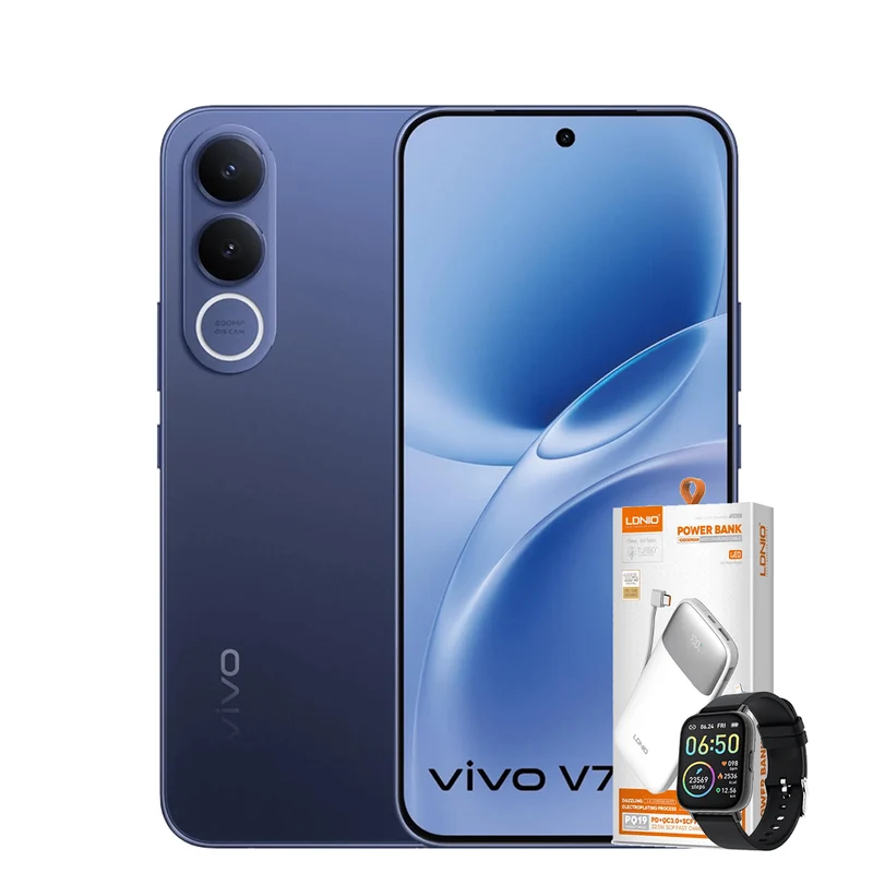 VIVO V70FE 512GB 8GB RAM + FREE IN-EAR EARPIECE, SMART WATCH & EARBUDS