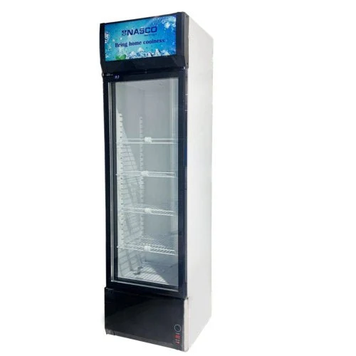 NASCO FRIDGE DISPLAY 298L WHITE NAS-FL360-1DR
