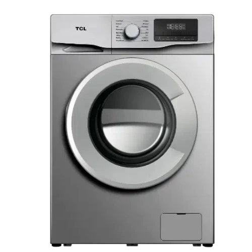 TCL 8KG FRONT LOAD WASHING MACHINE SILVER