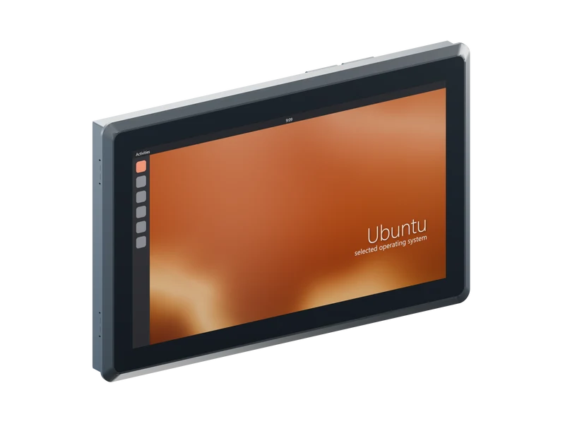 15.6-inch Q-Series i3-6100U Panel PC - 4GB RAM, 256GB SSD, Ubuntu