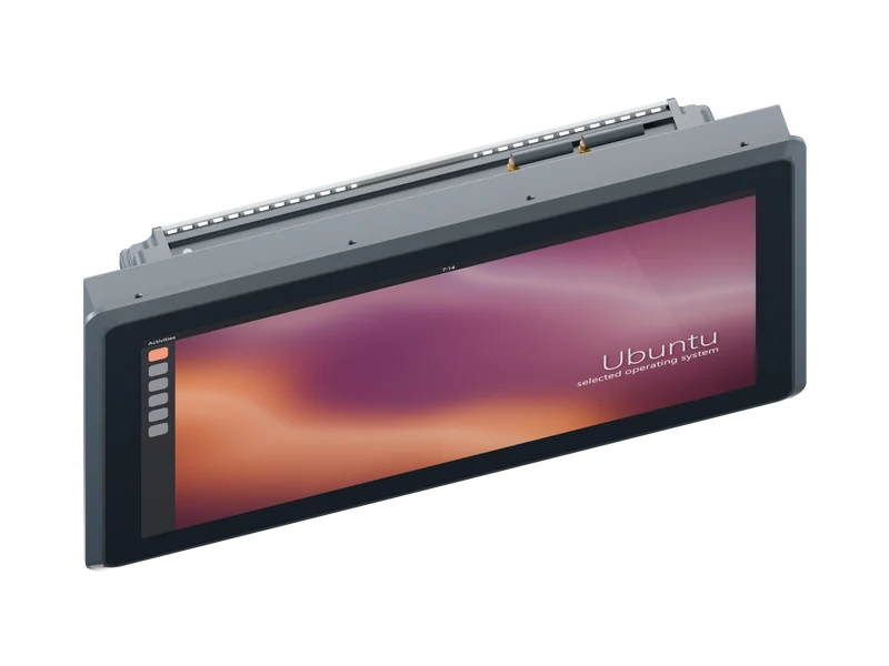15.6-inch Q-Series Panel PC with 512GB SSD - i3-10110U, 8GB RAM, Ubuntu