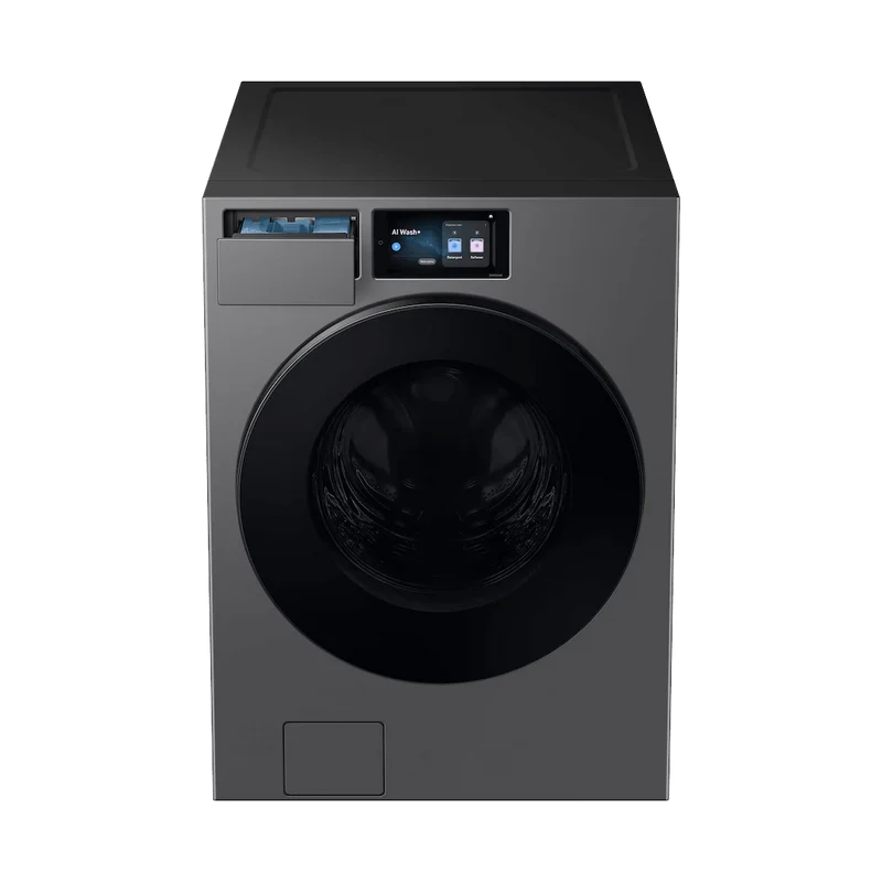 SAMSUNG 22KG/11KG WD90F22BCSNQ BESPOKE AI DARK WASHING MACHINE AND DRYER