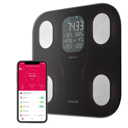 SENCOR SBS 9002BK SMART PERSONAL FITNESS SCALE