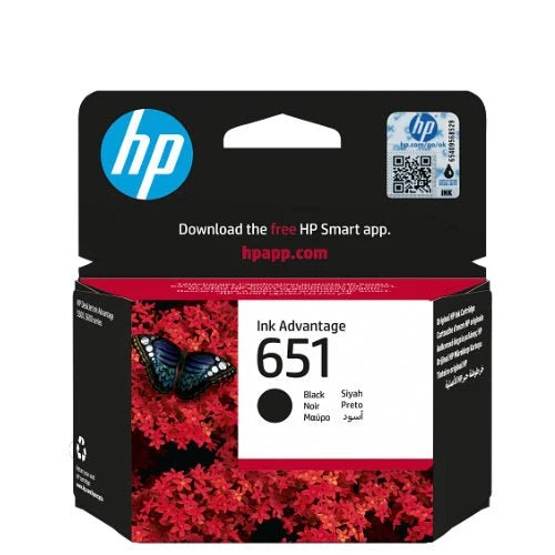 HP 651 Black Original Ink Advantage Cartridge