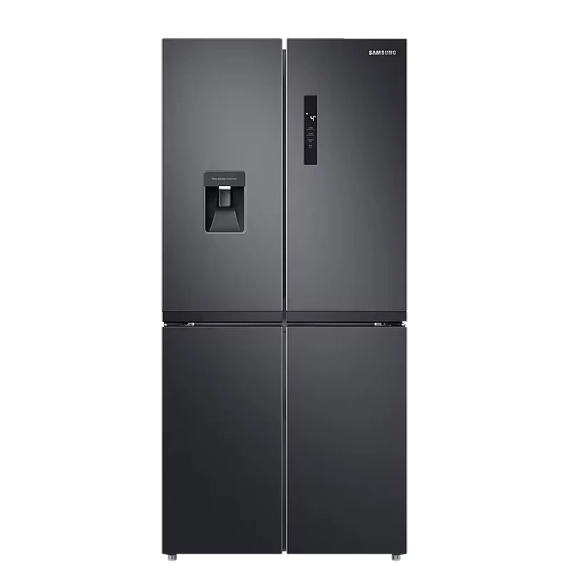 SAMSUNG FRIDGE RF48A401EB4/EU 4 DOORS + DISPENSER 488L MATT BLACK