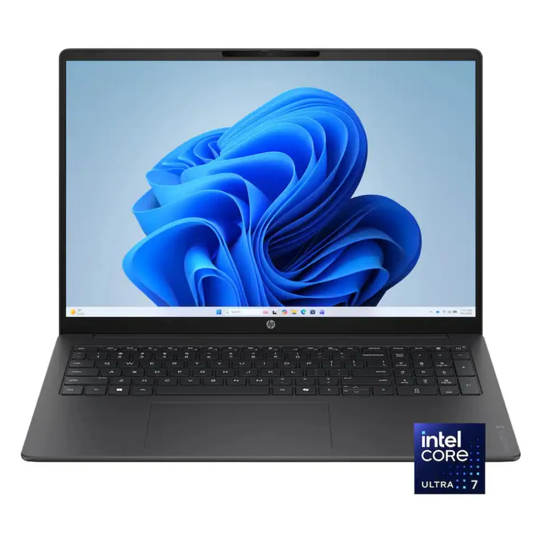 HP Omnibook 3 16-bu0007dx Intel Core Ultra 7 255U 16GB DDR5 RAM 512 GB SSD Integrated Intel Graphics 16" 2K (1920 x 1200) IPS Touchscreen Windows 11 Home Glacier Silver