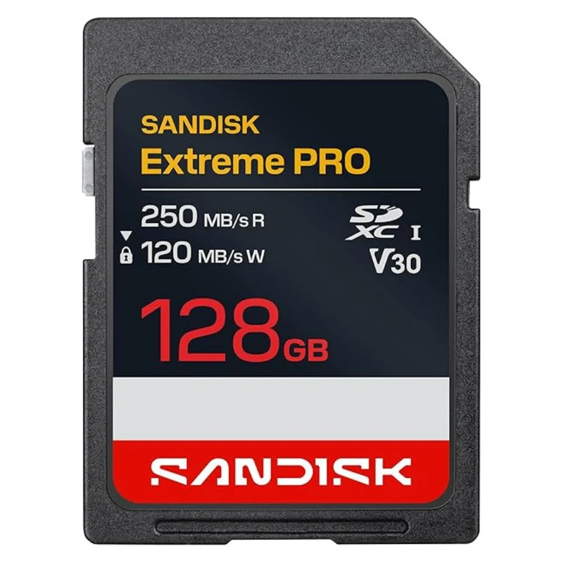 SANDISK Extreme PRO microSD 128GB R250MB/s - W120MB/s