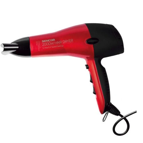 SENCOR SHD 6700VT HAIR DRYER-Red