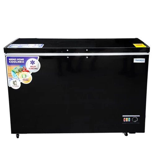 NASCO 400L CHEST FREEZER NAS-475FL-B BLACK