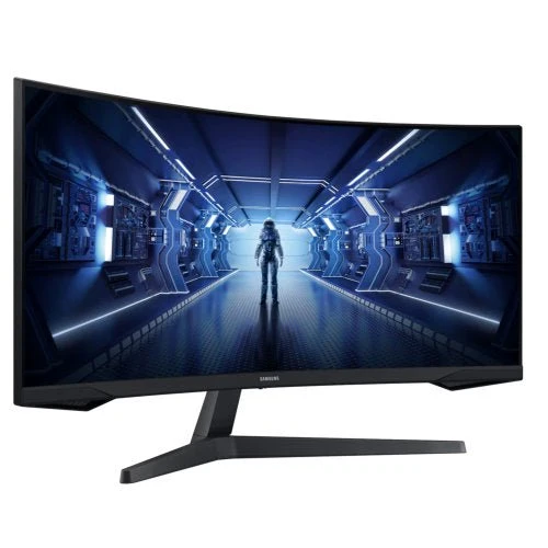 SAMSUNG LED 34 INCH ODYSSEY G5 CURVED MONITOR ULTRA-WQHD MONITOR