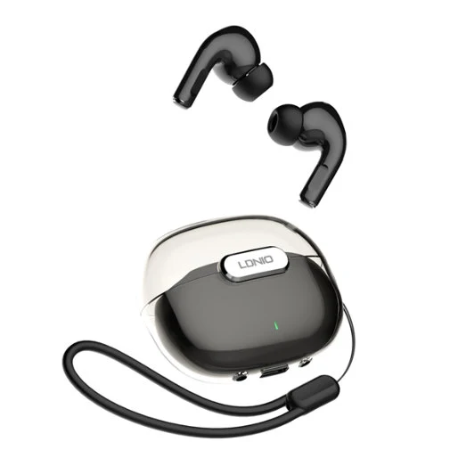 LDNIO BLUETOOTH EARBUDS WHITE & BLACK T02