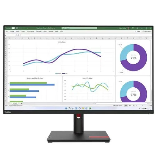 LENOVO THINKVISION LED 31.5 INCH QHD T32H-30 MONITOR