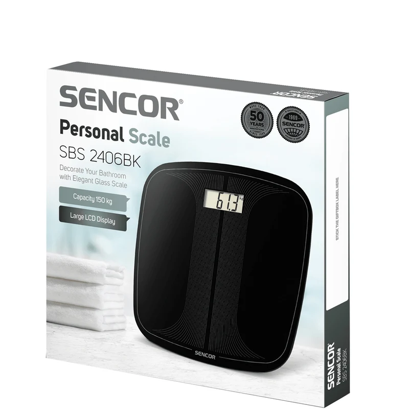 SENCOR SBS 2406BK PERSONAL SCALE